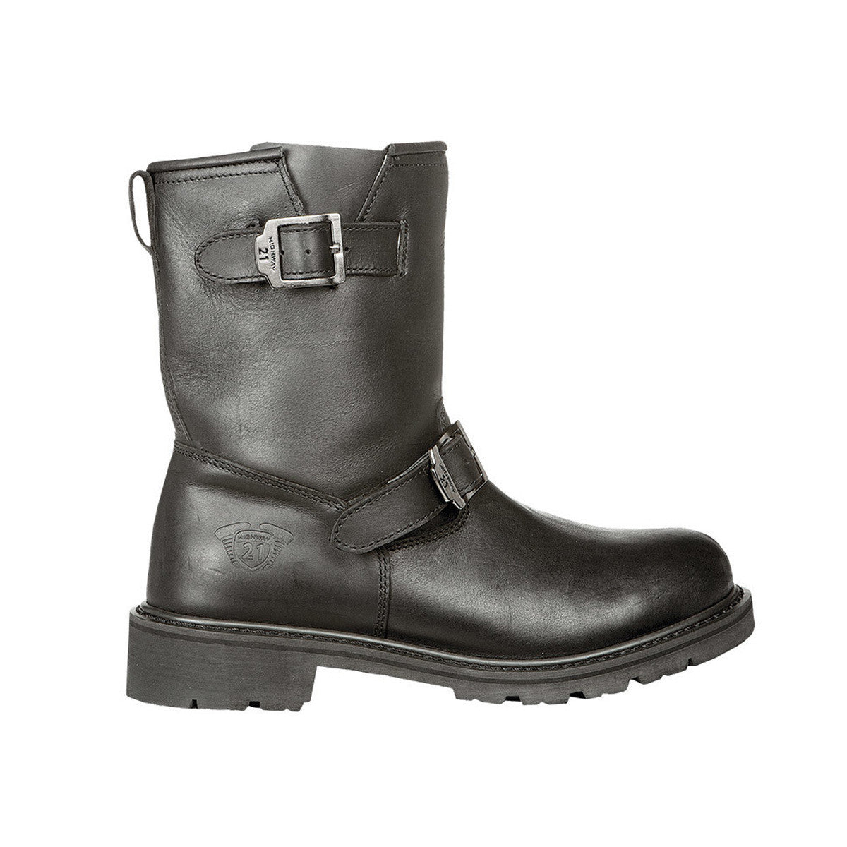 Highway 21 Primary Low Engineer Mens Motorcycle Riding Boots - Side View