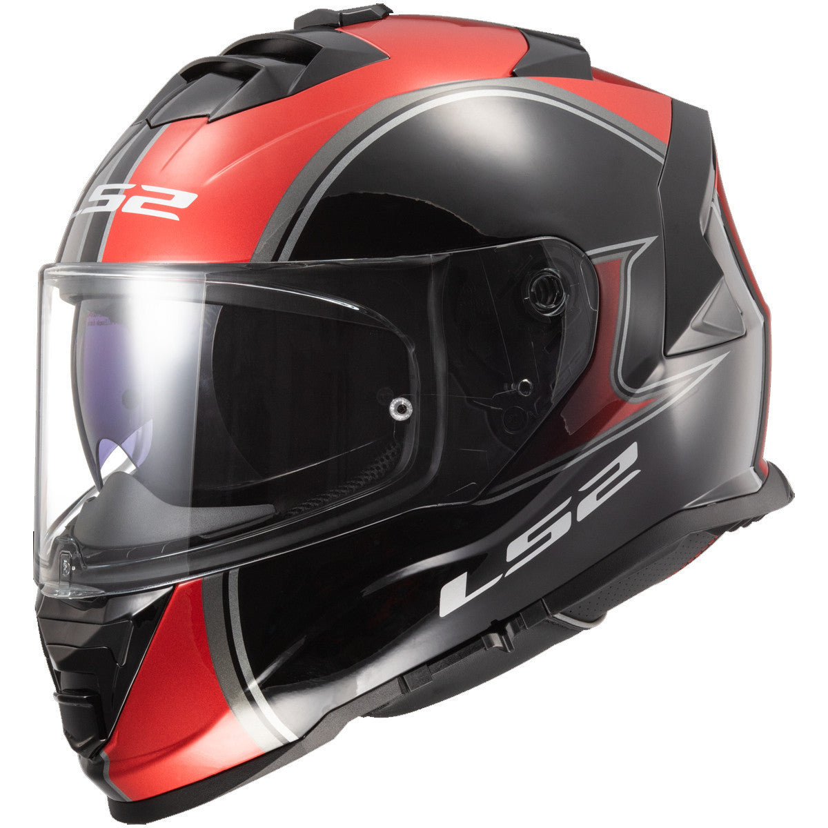 LS2 Assault Paragon Helmet - Red/Black