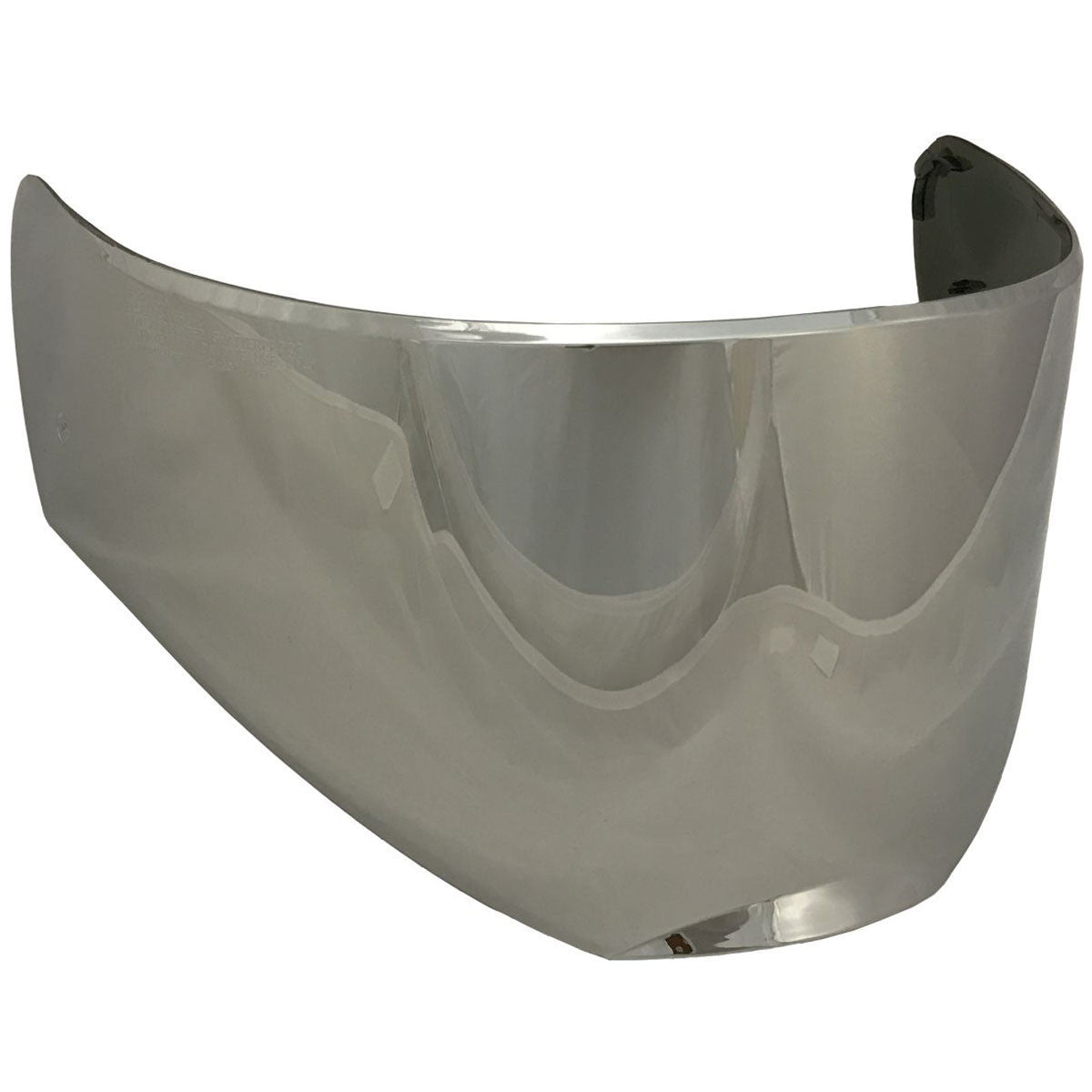 LS2 Breaker Helmet Outer Face Shield - Silver Iridium