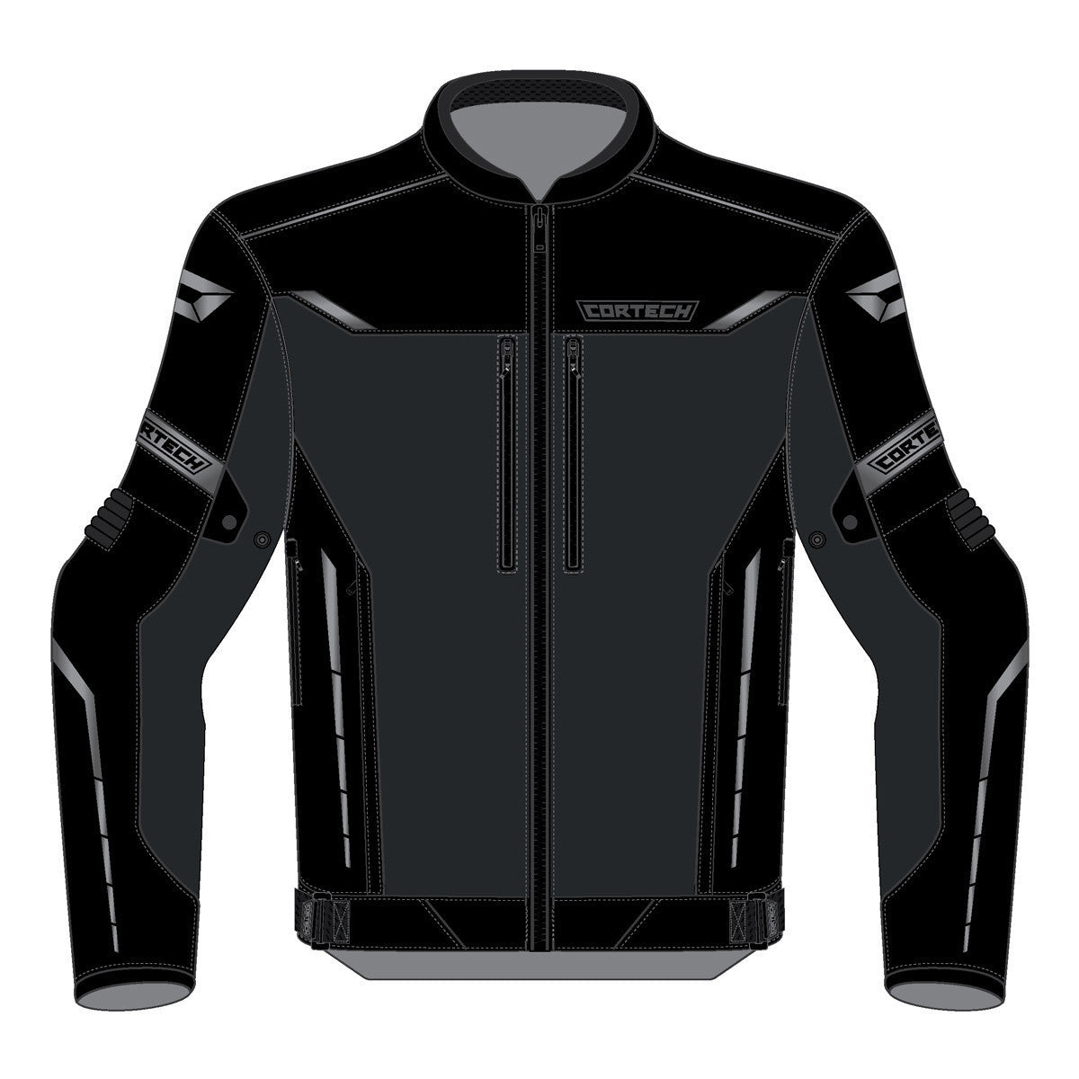 Cortech Aero-Flo Air Motorcycle Jacket-Black