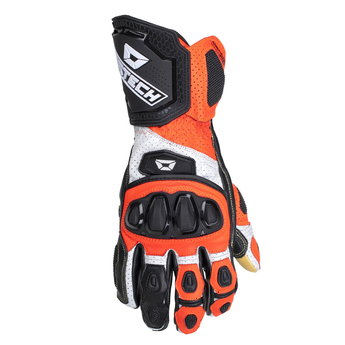 Cortech Adrenaline GP Motorcycle Gloves-White/Red