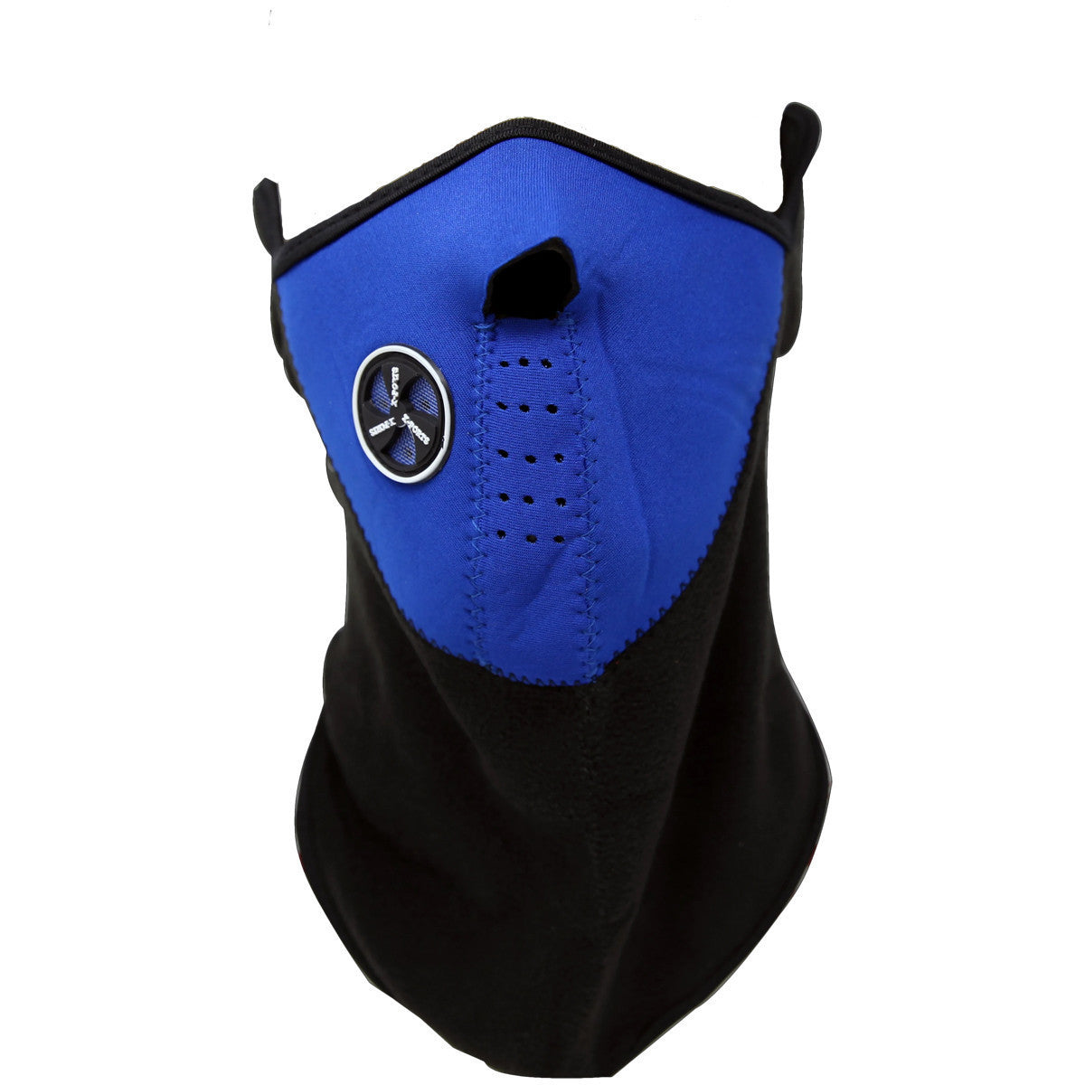 Vance VA704 CoolMax Biker Motorcycle Half Face Mask - Blue