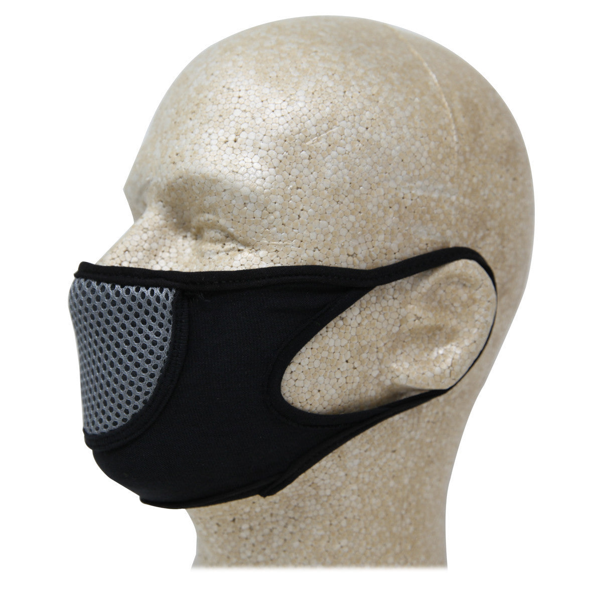 Vance VA705 CoolMax Biker Motorcycle Half Face Mask - Detail