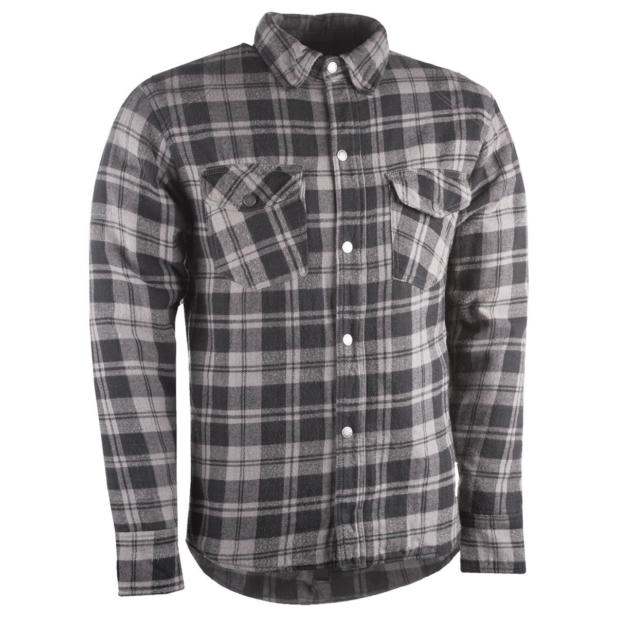 Highway 21 Marksman Riding Flannel Shirt - Black/Grey