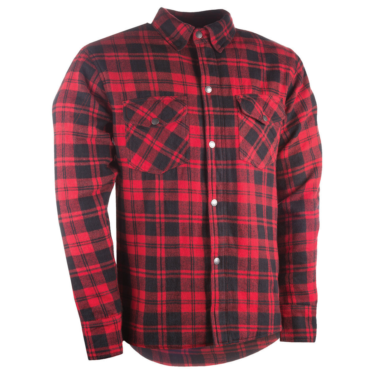 Highway 21 Marksman Riding Flannel Shirt - Black/Red