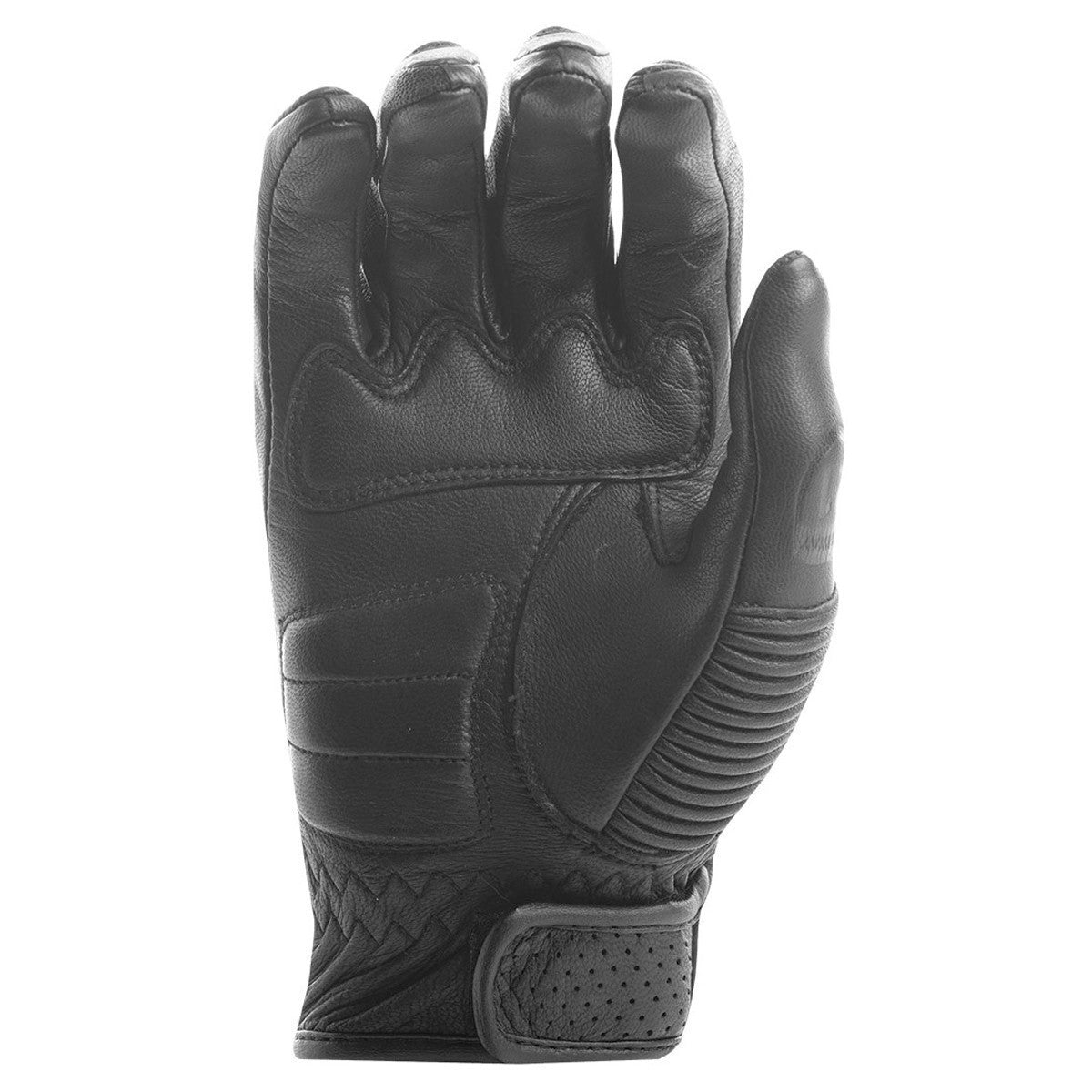 Highway 21 Trigger Leather Motorcycle Gloves - Palm View