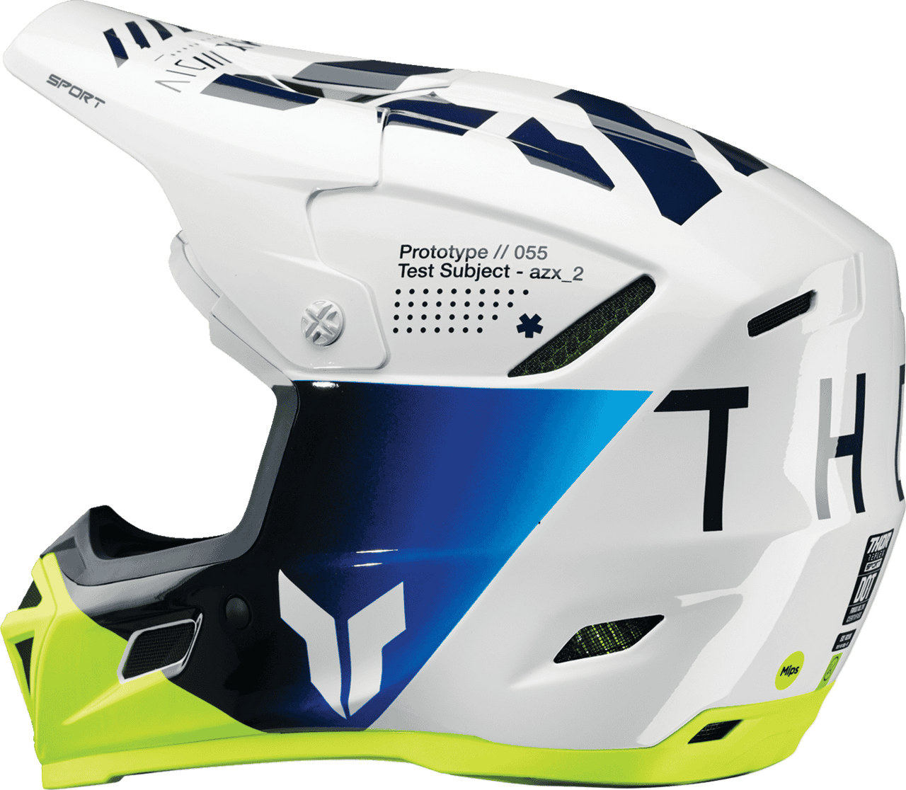 thor-reflex-sport-strike-mips-motorcycle-helmet-navy-acid-side-view