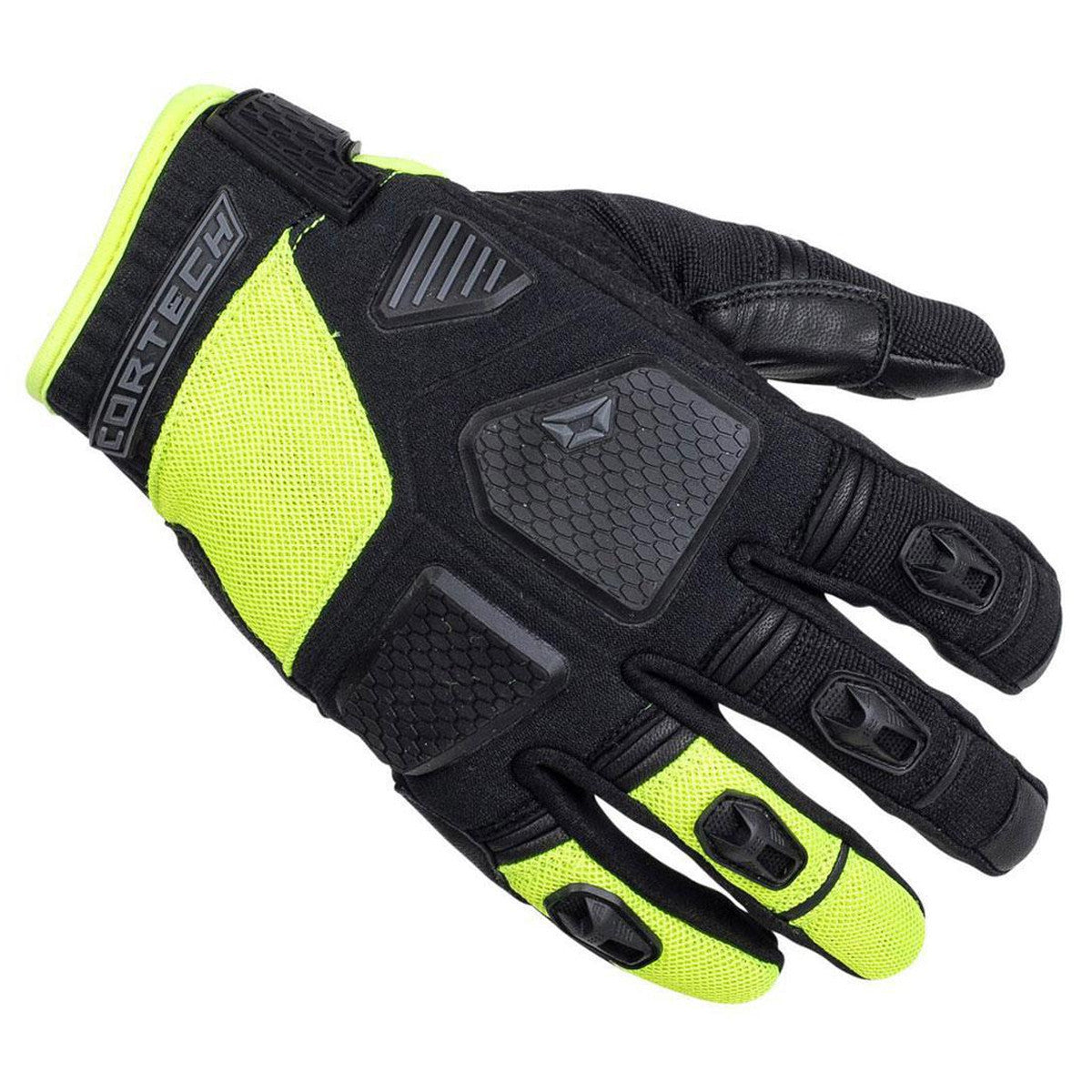 Cortech Aero-Flo Gloves-Hi-Viz