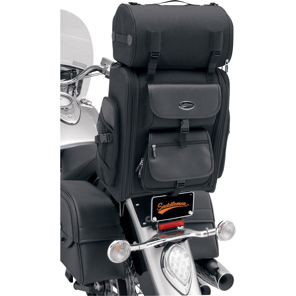 Saddlemen S2200E Expandable Sissy Bar Bag - Detail