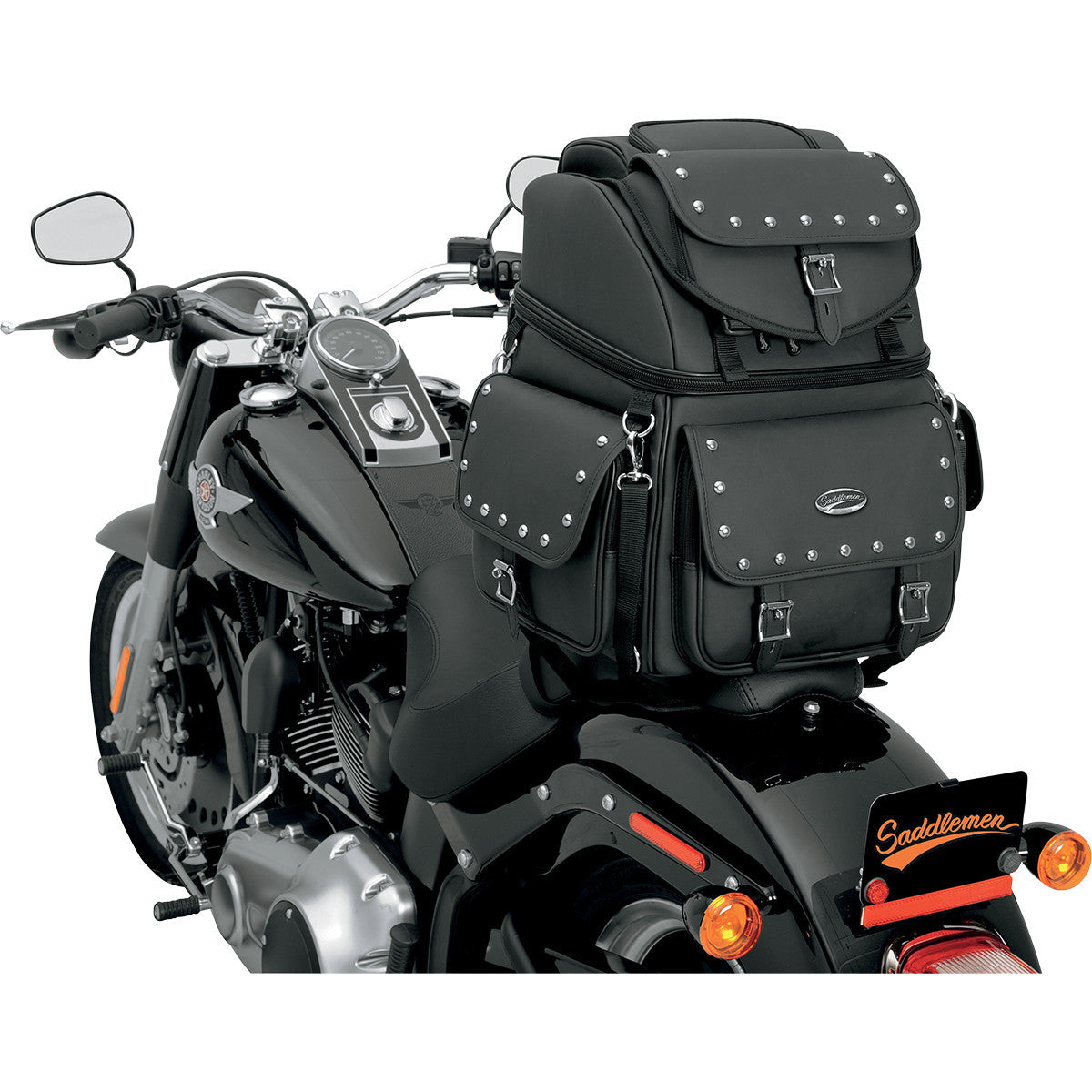 Saddlemen BR3400 EX Studs Sissy Bar Bag - Detail