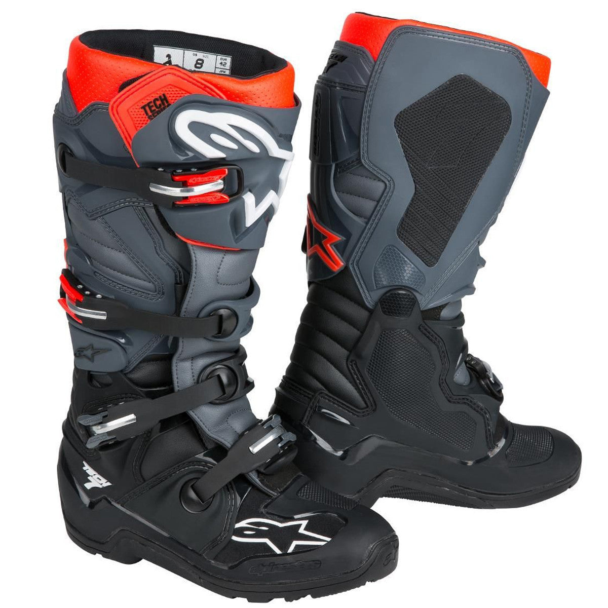 Alpinestars Tech 7 Enduro Boots-Black/Grey