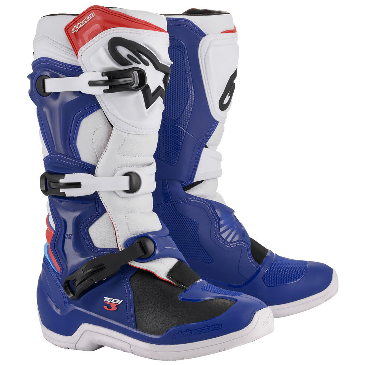 Alpinestars Tech 3 Boots-Blue/Red