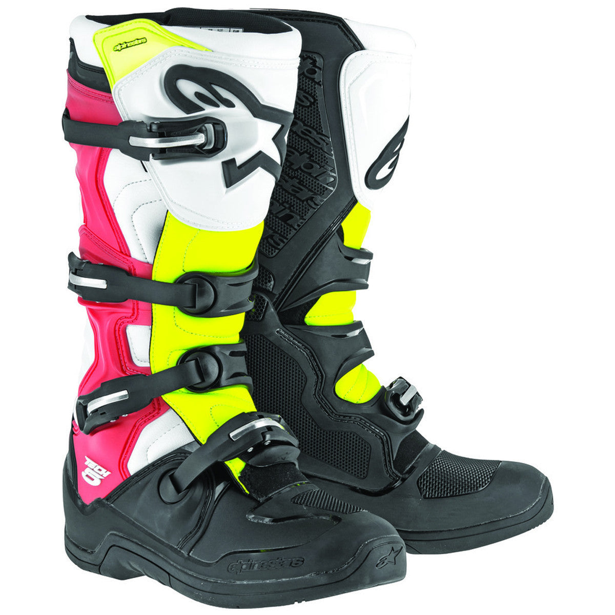 Alpinestars Tech 5 Boots-Black/Yellow