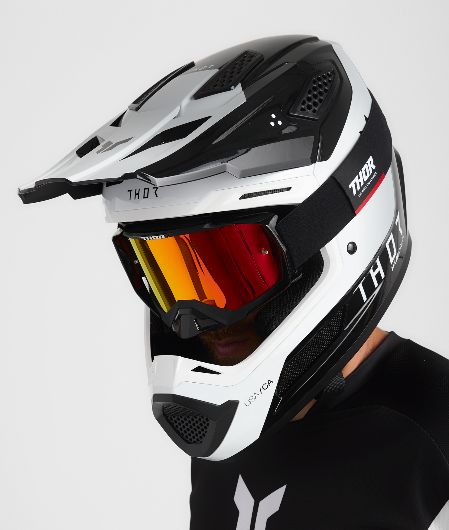 Thor Fleet Storm MX Motorcycle Helmet