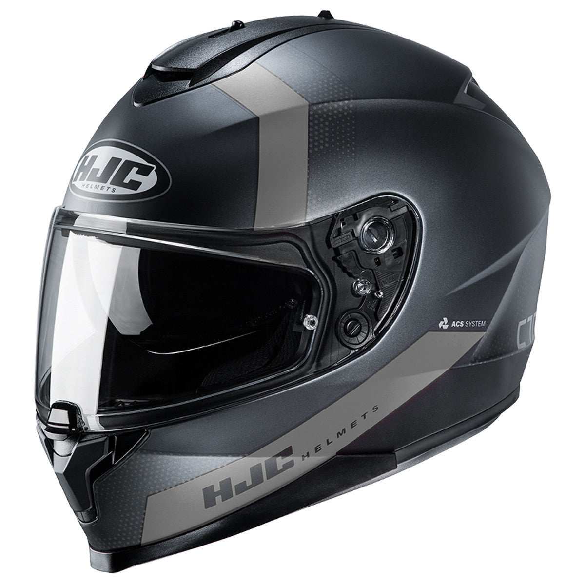 HJC C70 Eura Helmet - Black/Grey