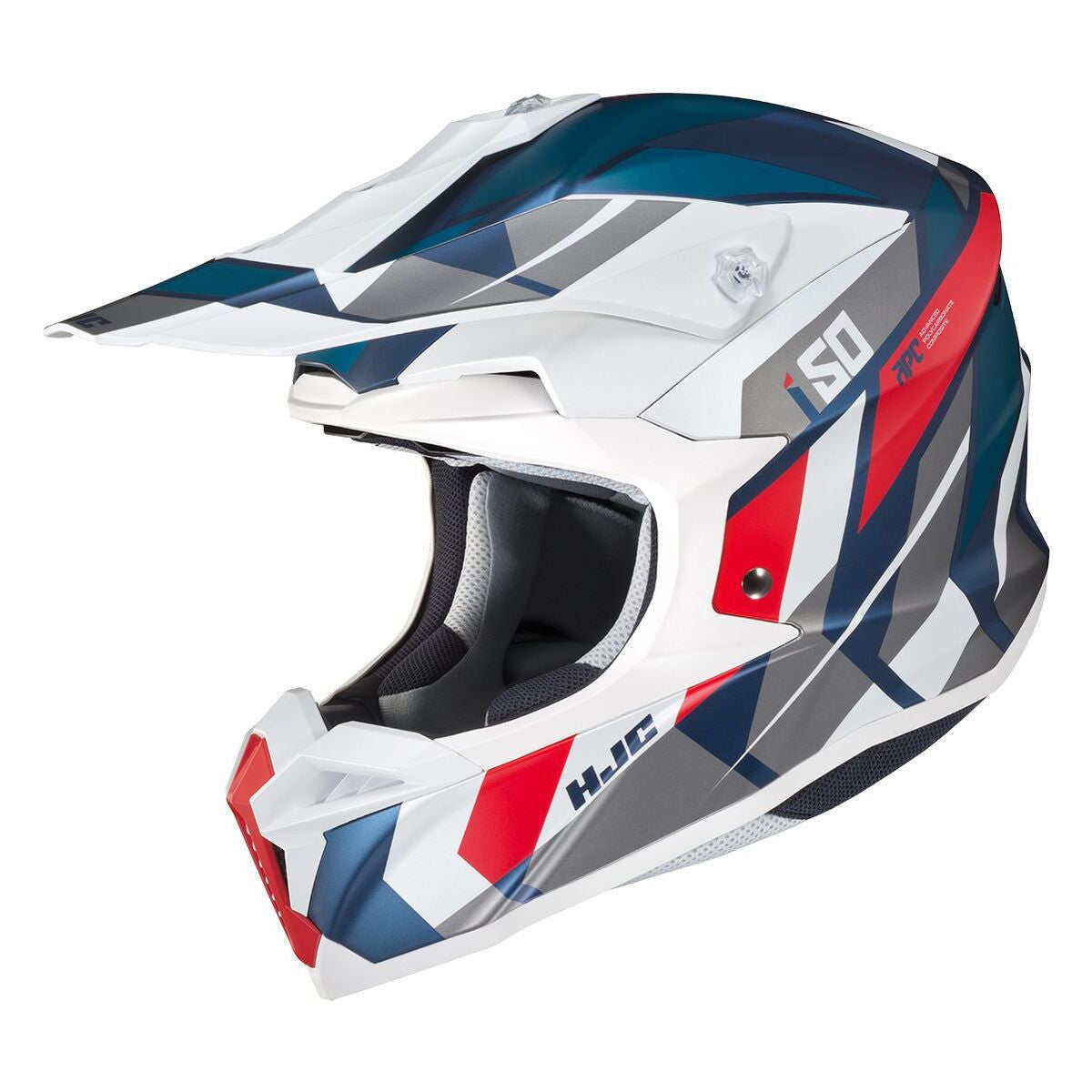 HJC i50 Vanish Helmet - White/Blue