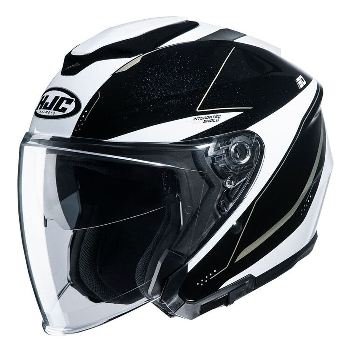 HJC i30 Slight Helmet - Black/White