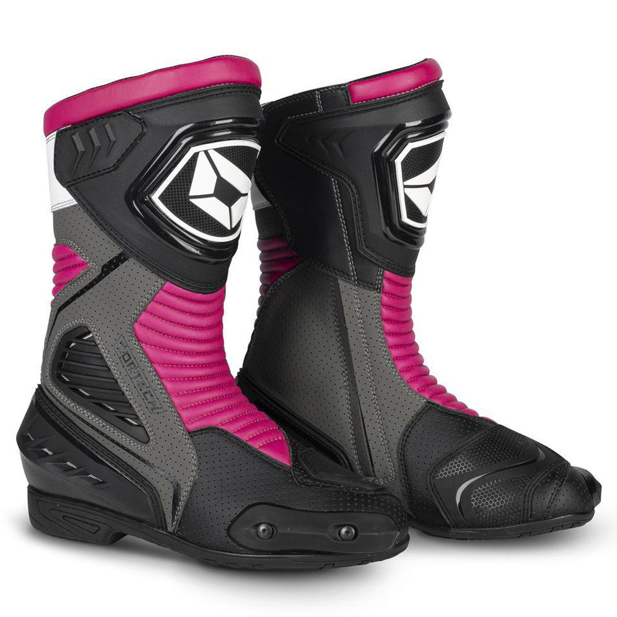 Cortech Women's Apex RR Air Boots-Ruby