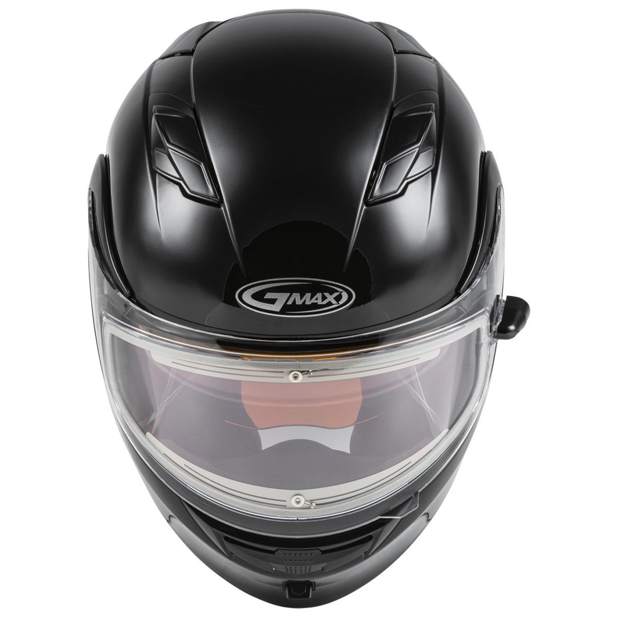 GMax MD-01S Snow Modular Helmet With Electric Shield - Top View