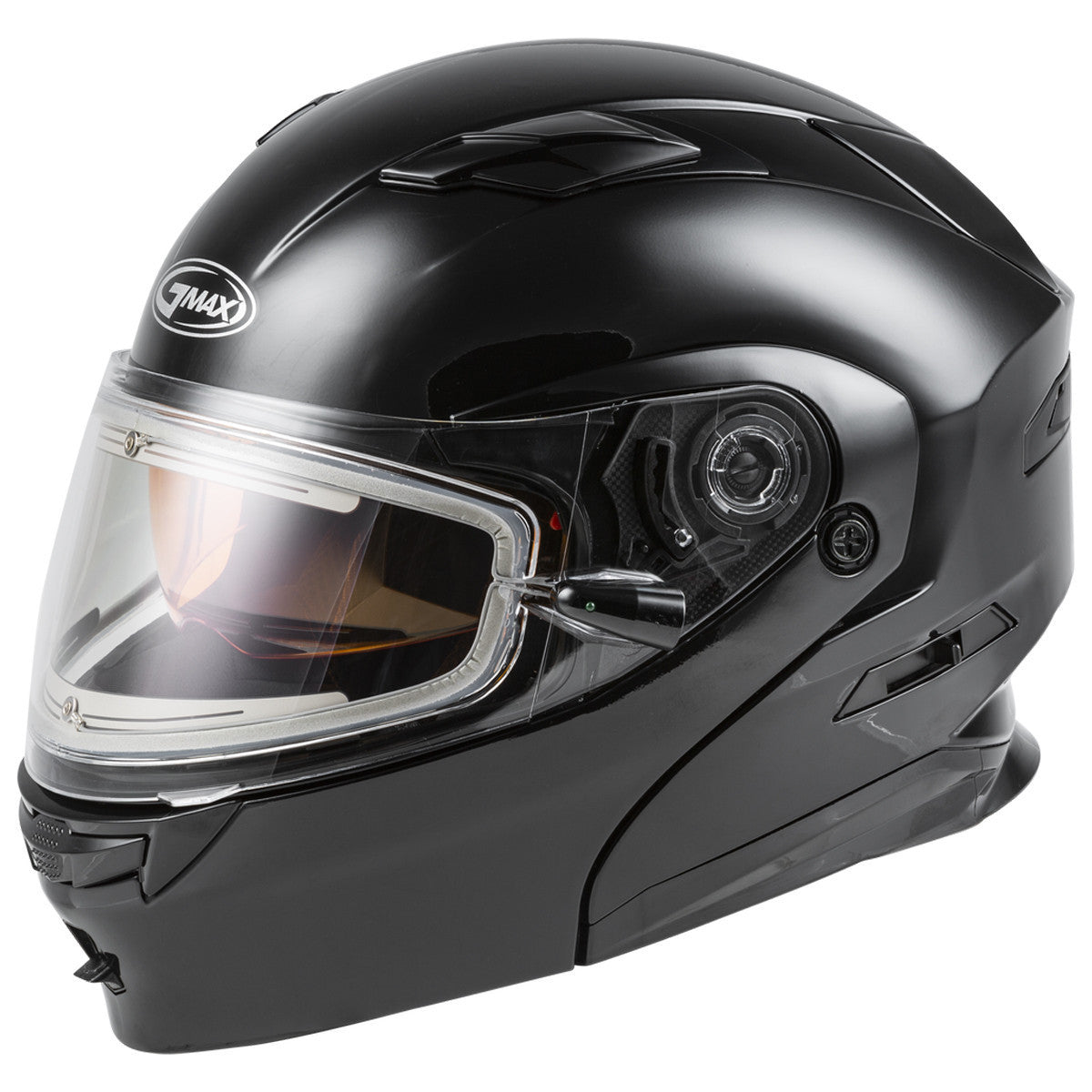 GMax MD-01S Snow Modular Helmet With Electric Shield - Black