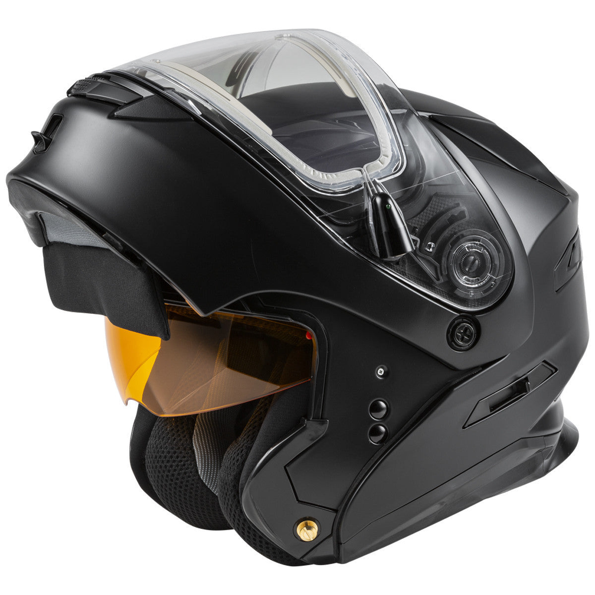 GMax MD-01S Snow Modular Helmet With Electric Shield - Open View