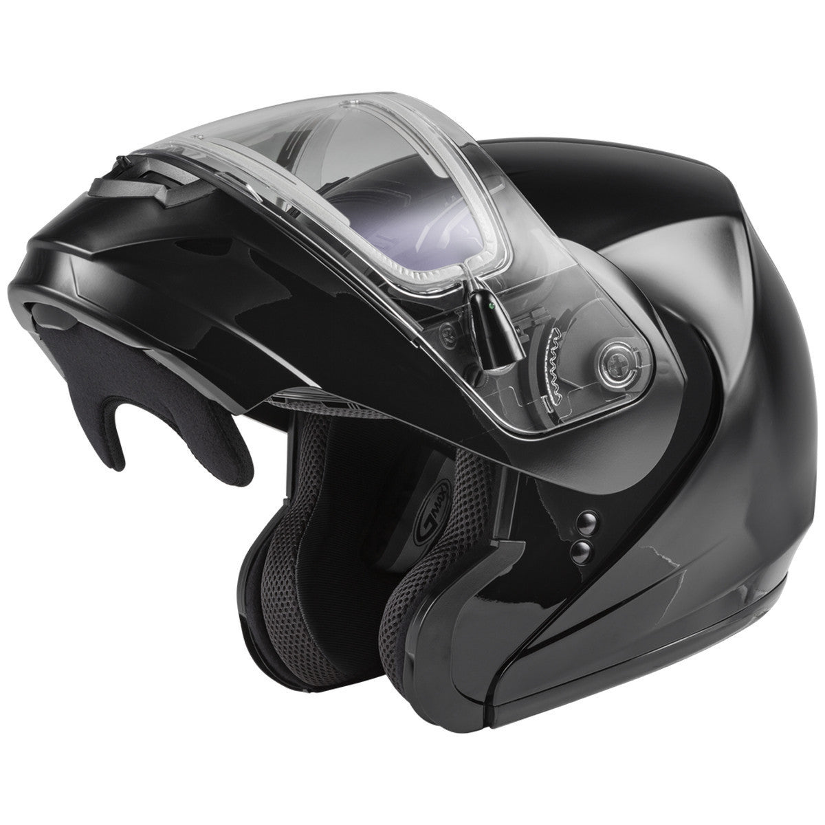 GMax MD-04S Snow Modular Helmet With Electric Shield - Open View