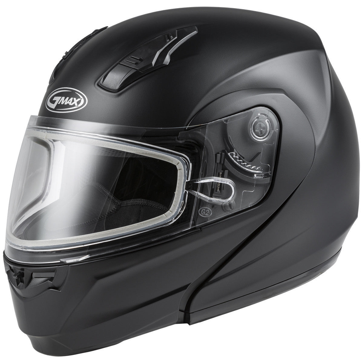 GMax MD-04S Snow Modular Helmet - Matte Black