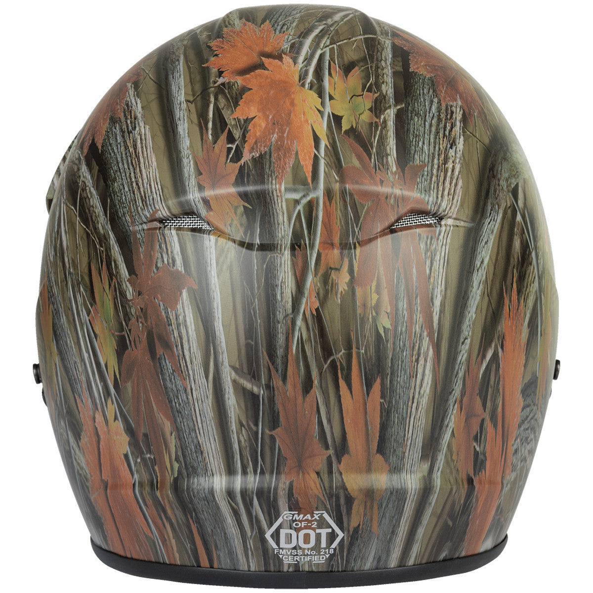 GMax OF-2 Camo Helmet - Back View