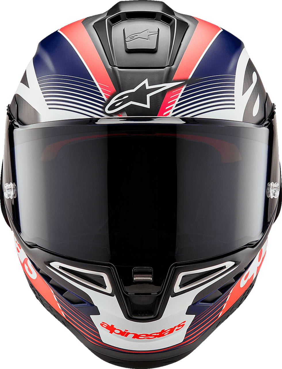 alpinestars-supertech-r10-team-full-face-motorcycle-racing-helmet-matte-black-carbon-red-blue-front