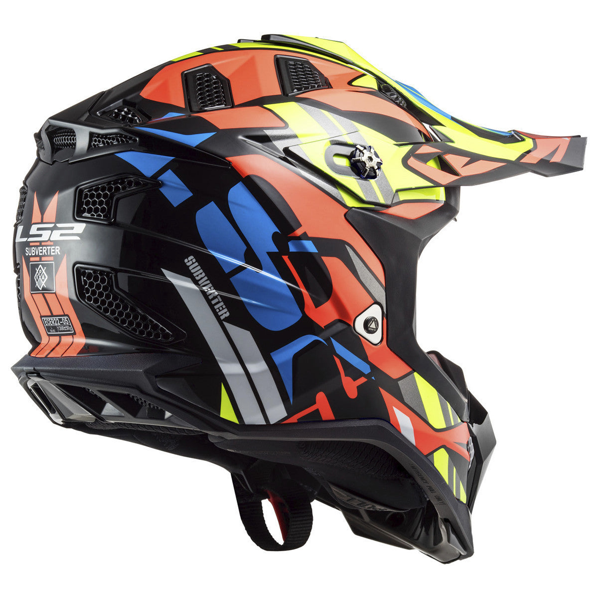 LS2 Subverter Evo Rascal Helmet-Rear-View