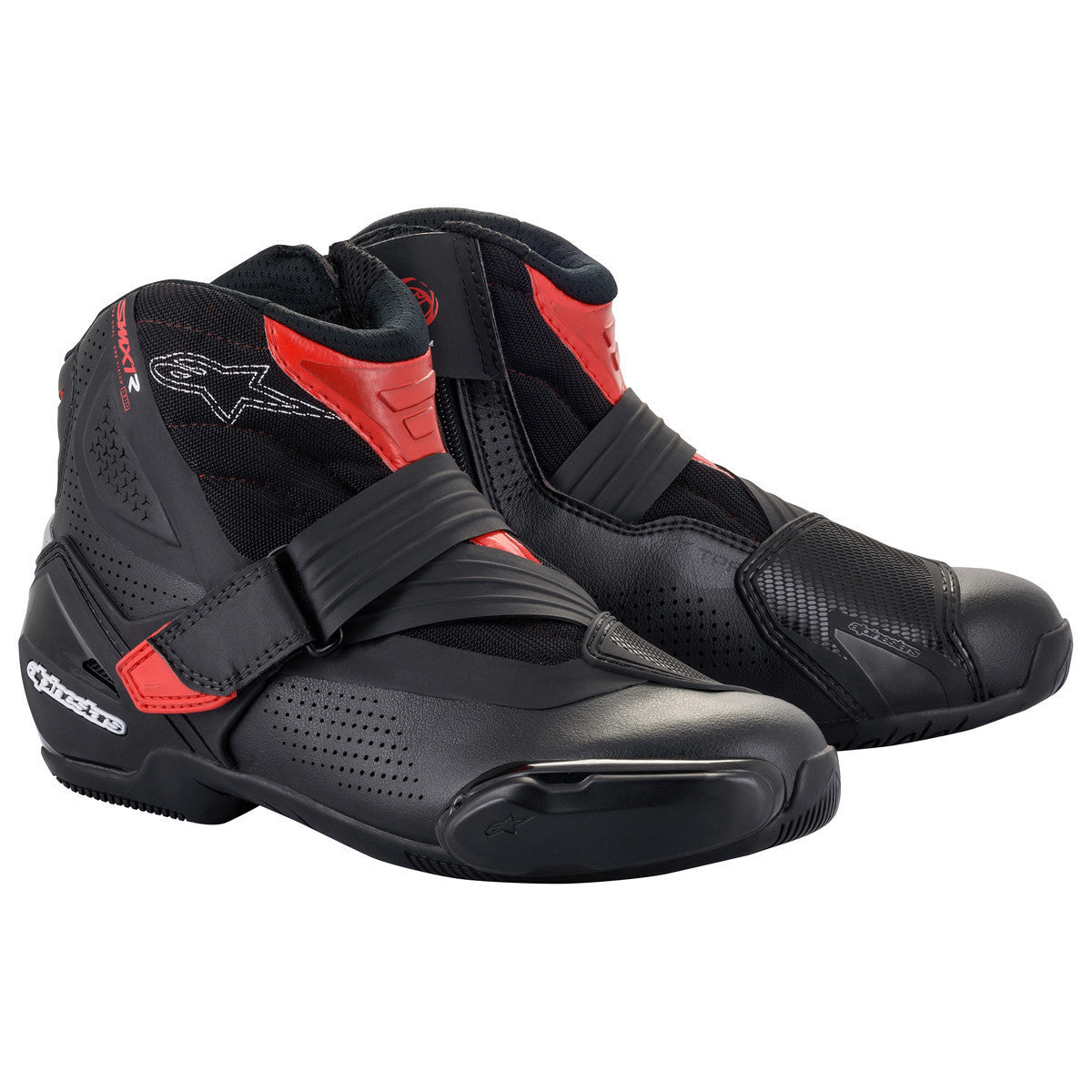 Alpinestars SMX-1 R V2 Vented Boots - Black/Red