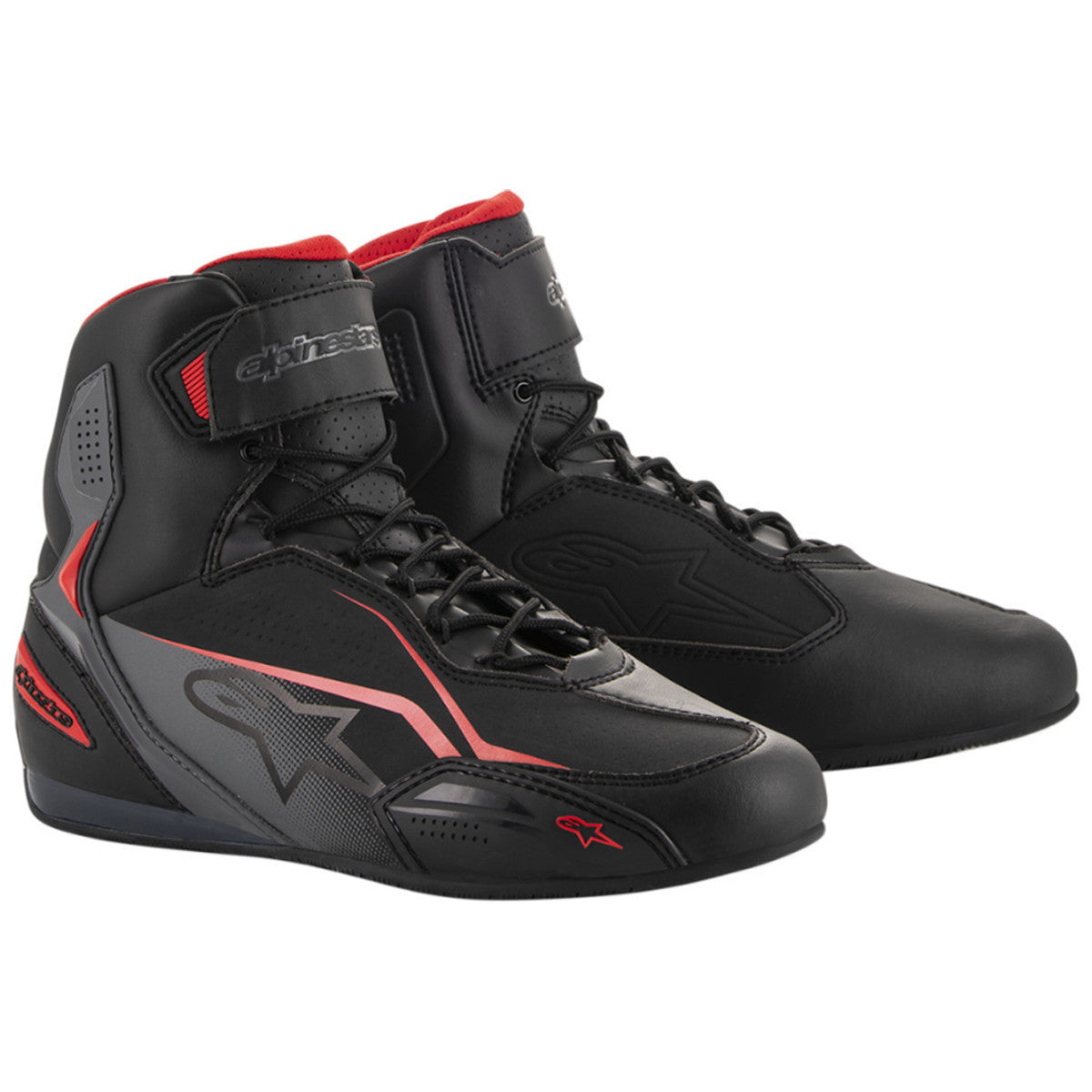 Alpinestars Faster 3 Shoes - Black/Red