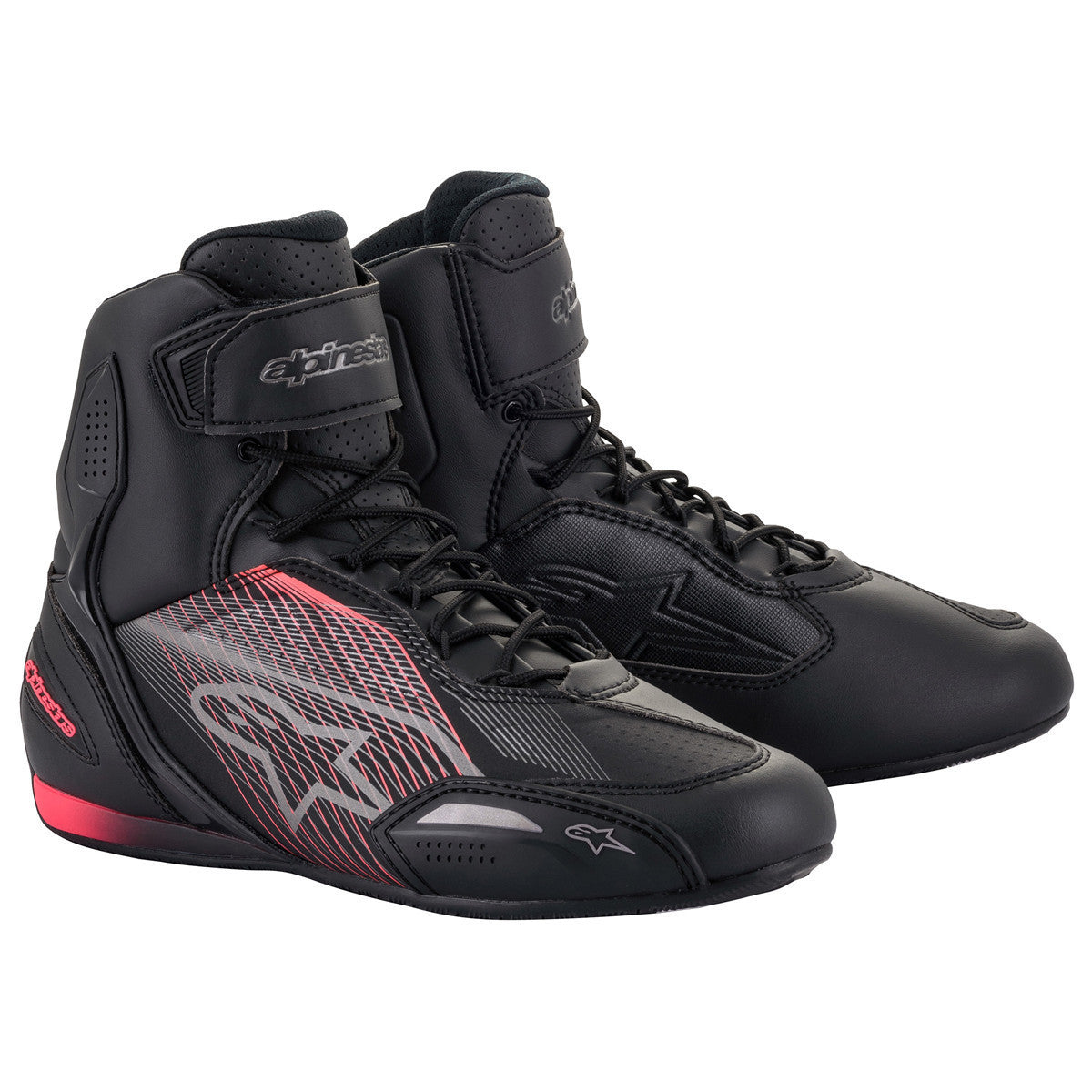 Alpinestars Stella Faster 3 Rideknit Shoes - Black/Pink