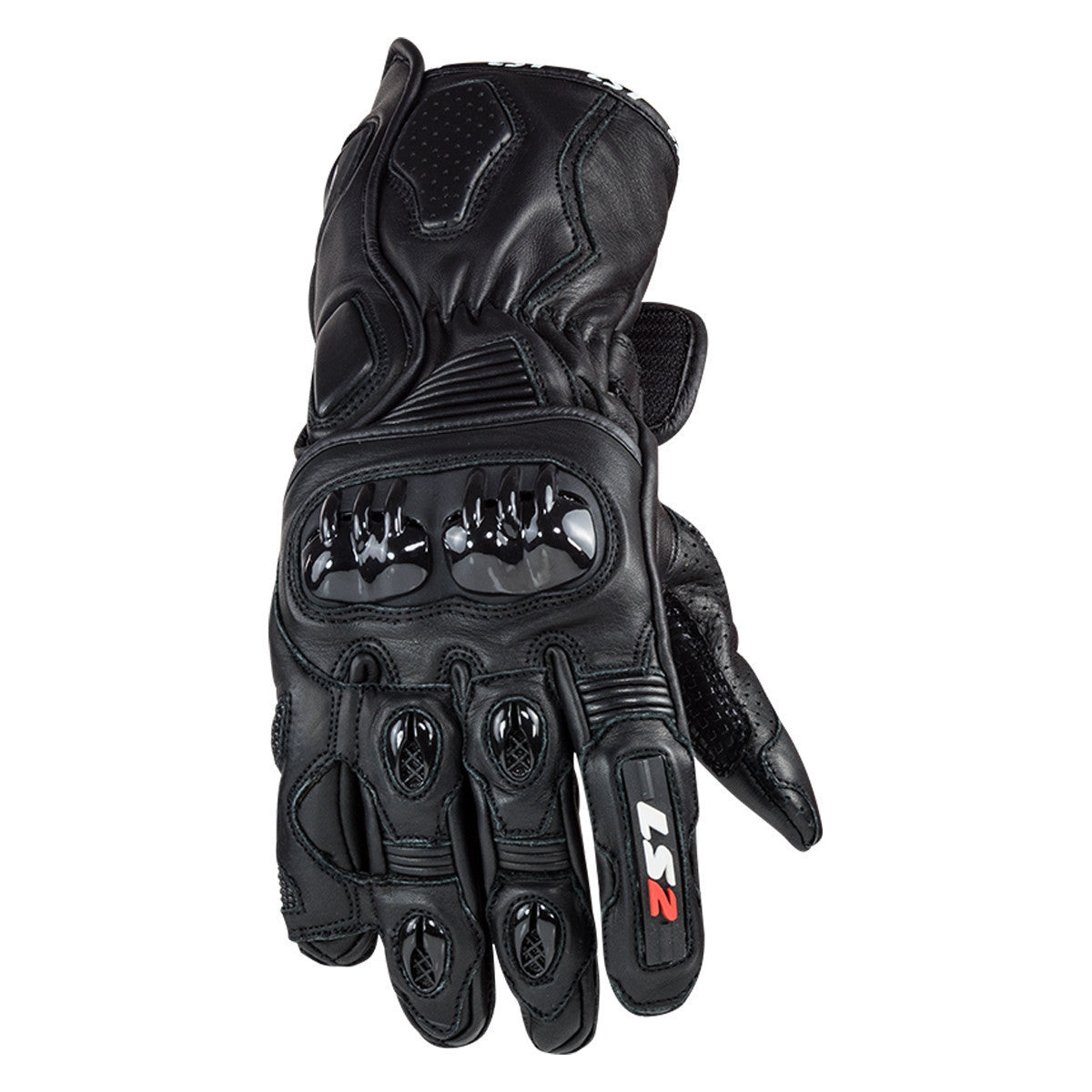 LS2 Swift Motorcycle Gloves-Black