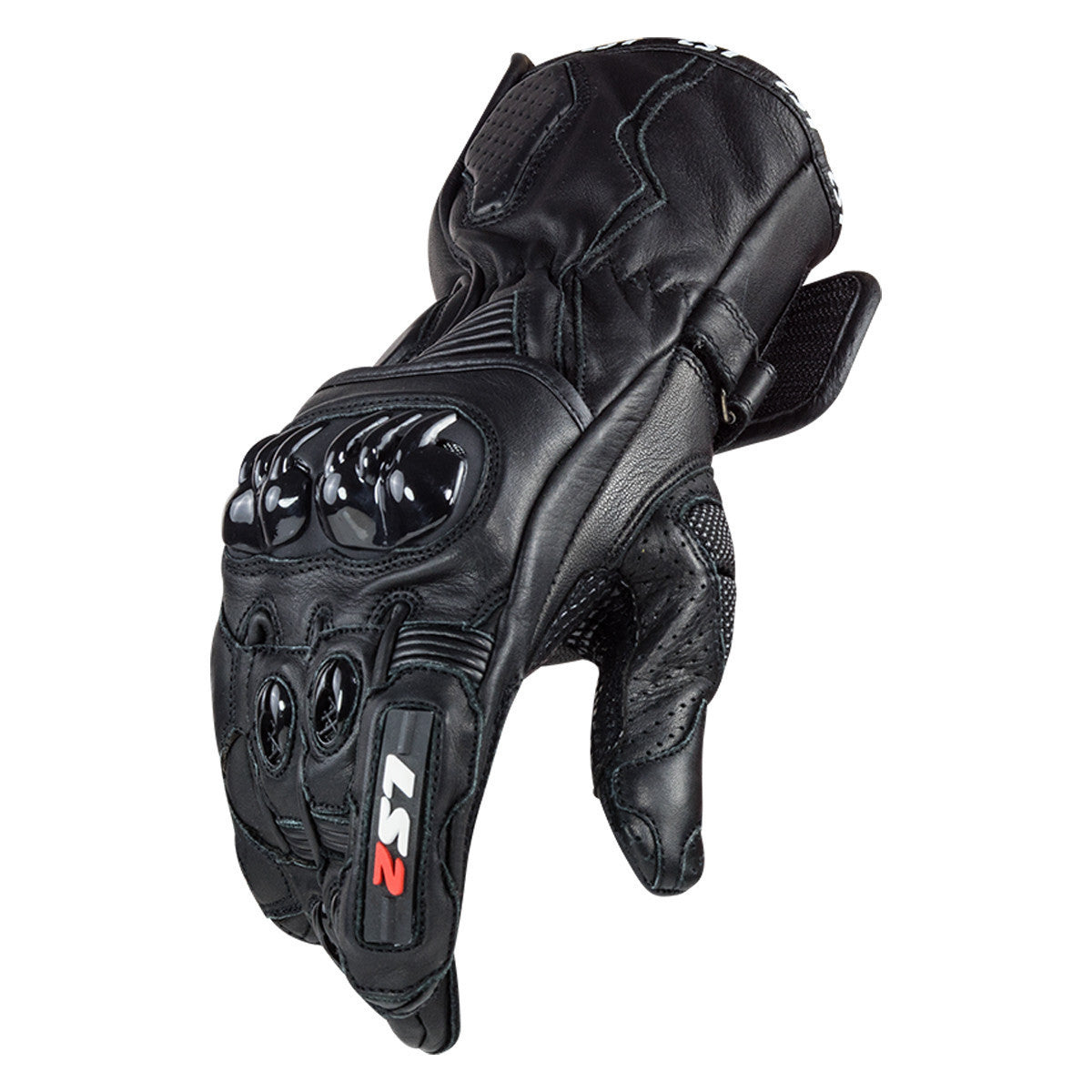 LS2 Swift Motorcycle Gloves-Black