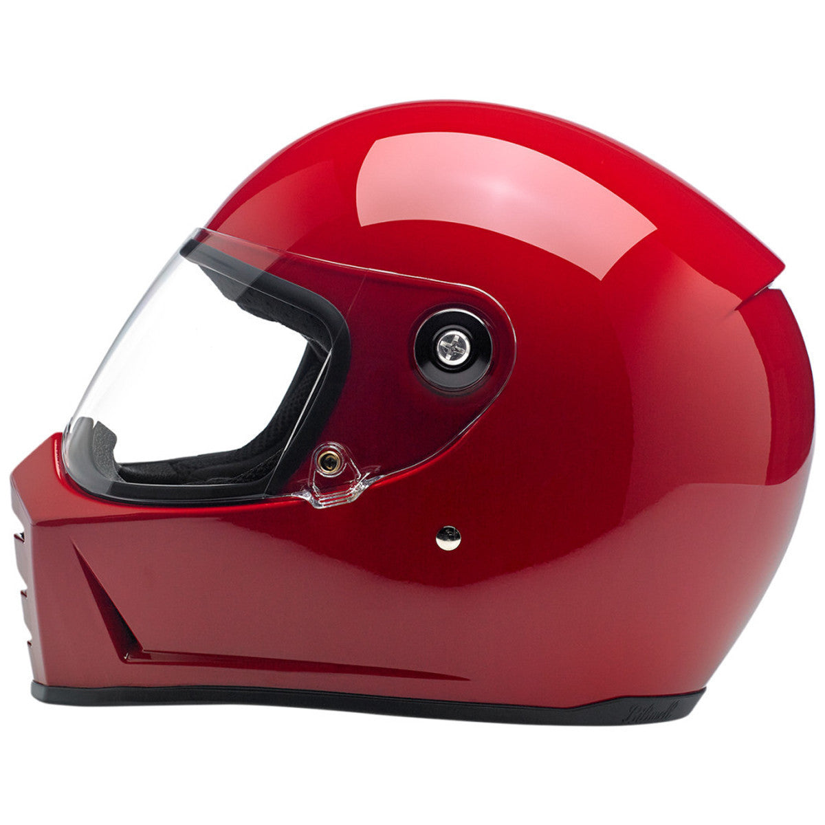 Biltwell Lane Splitter Gloss Blood Red Helmet