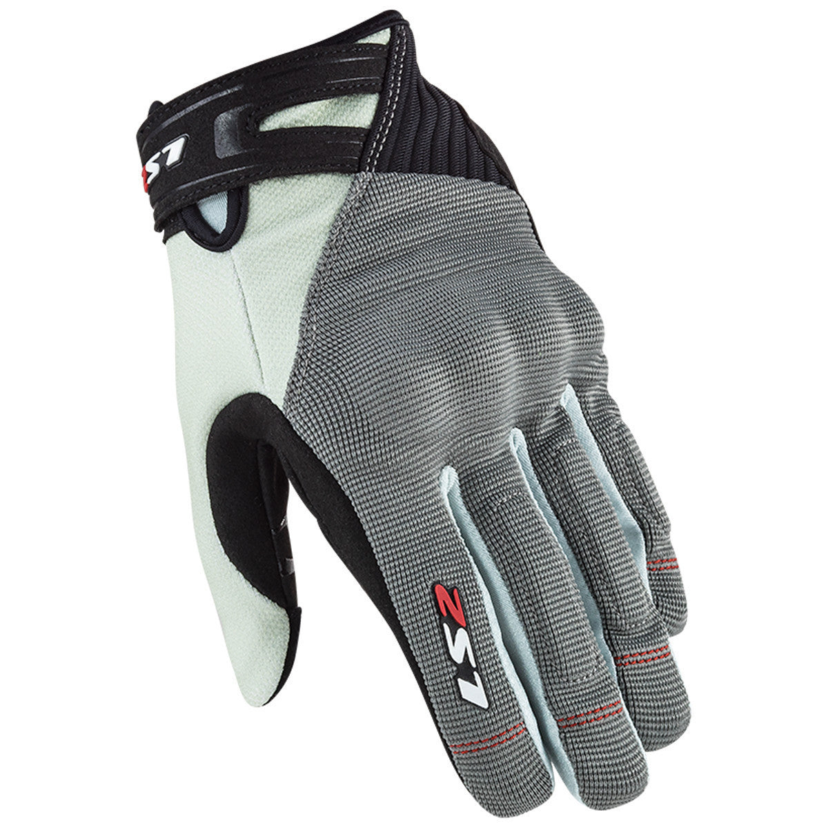 LS2 Women's Dart II Motorcycle Gloves-Grey