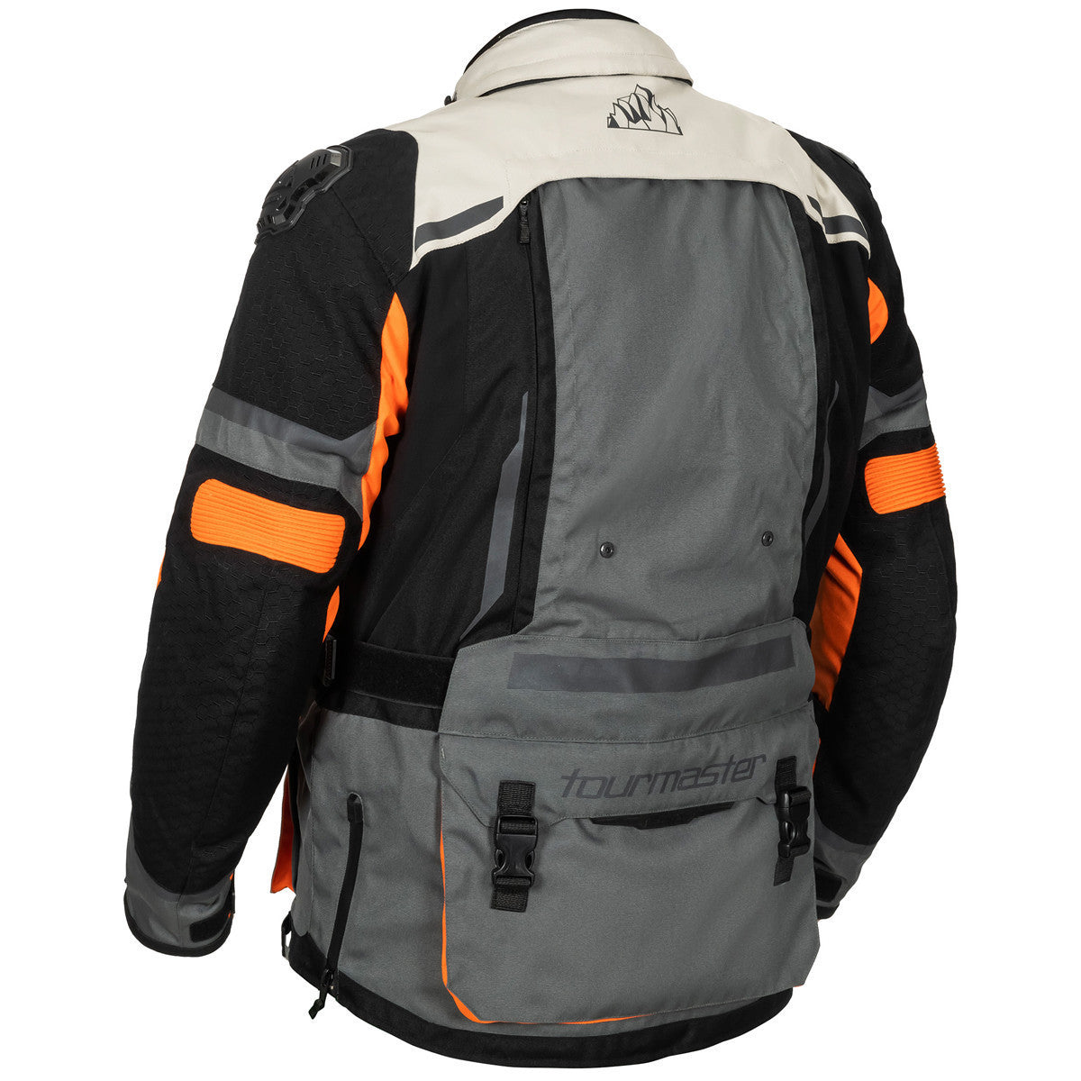 Tour Master Horizon Line Alpine Trek Jacket - Orange Back View