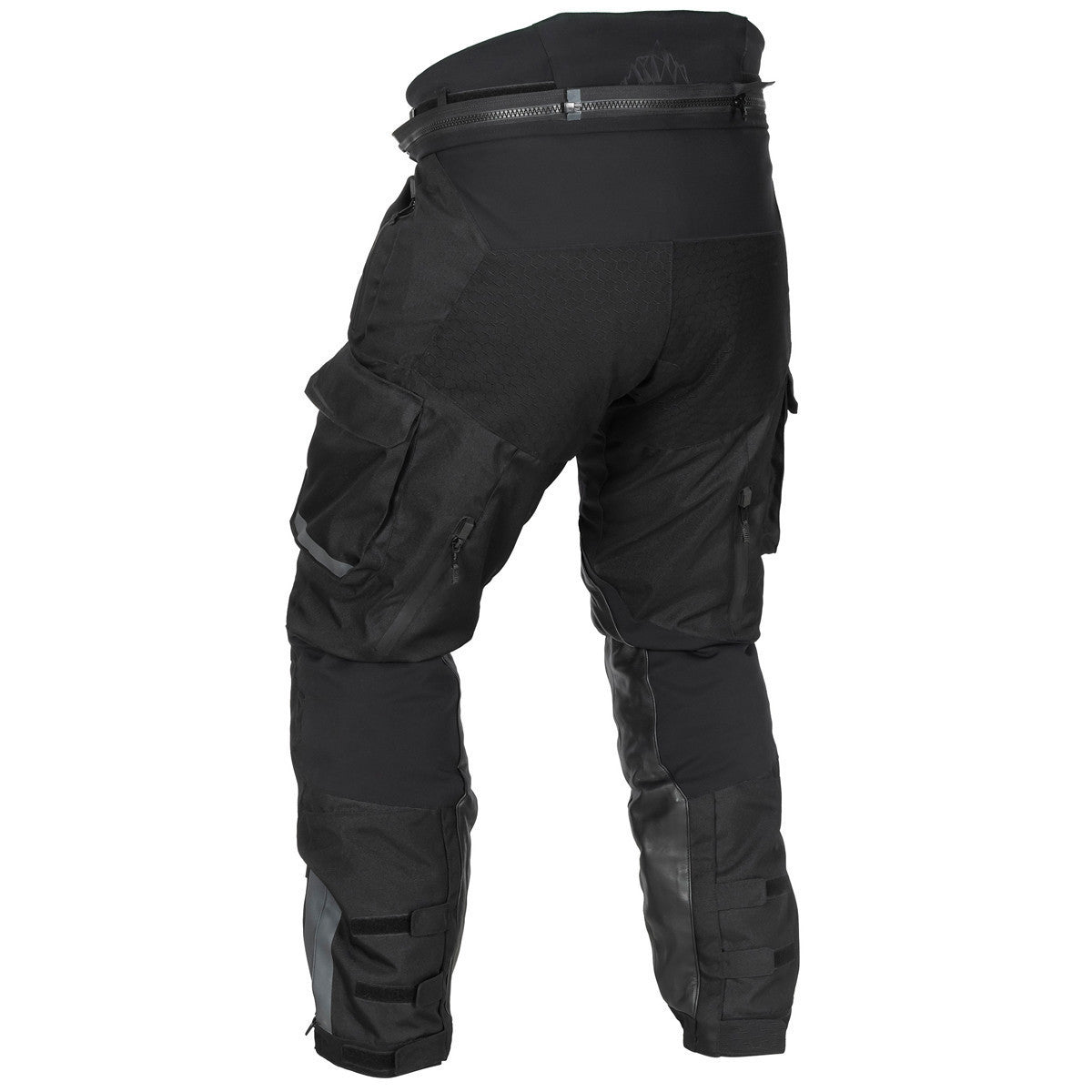 Tour Master Horizon Line Alpine Trek Pants - Black Back View