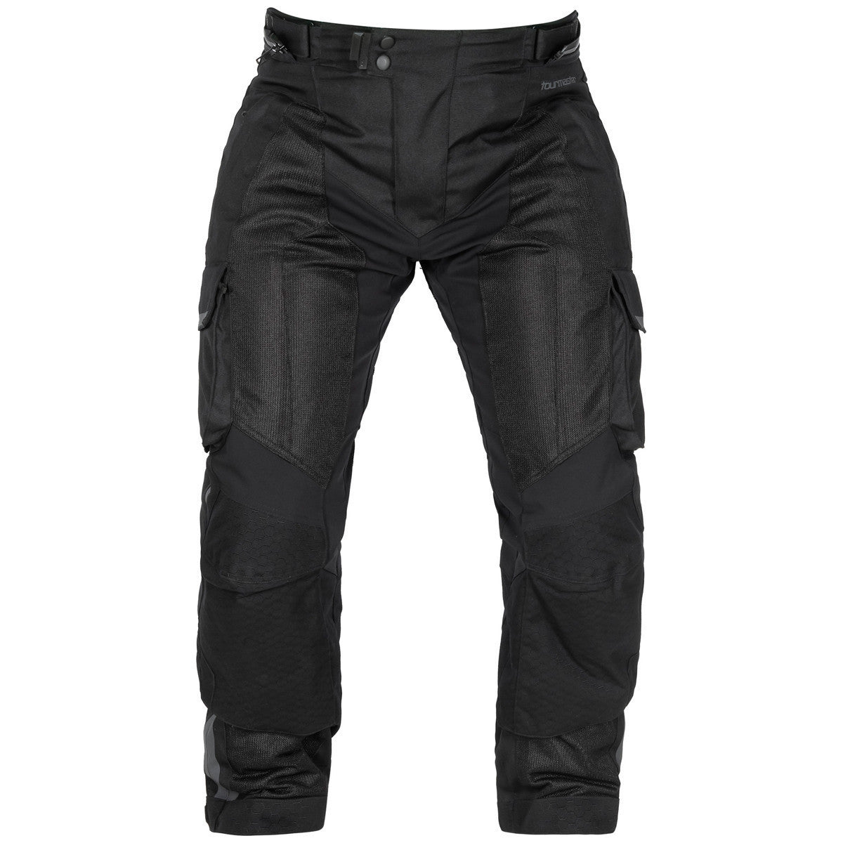 Tour Master Horizon Line Ridgecrest Pants - Black Front View