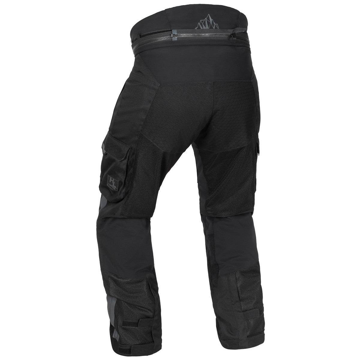 Tour Master Horizon Line Ridgecrest Pants - Black Back View