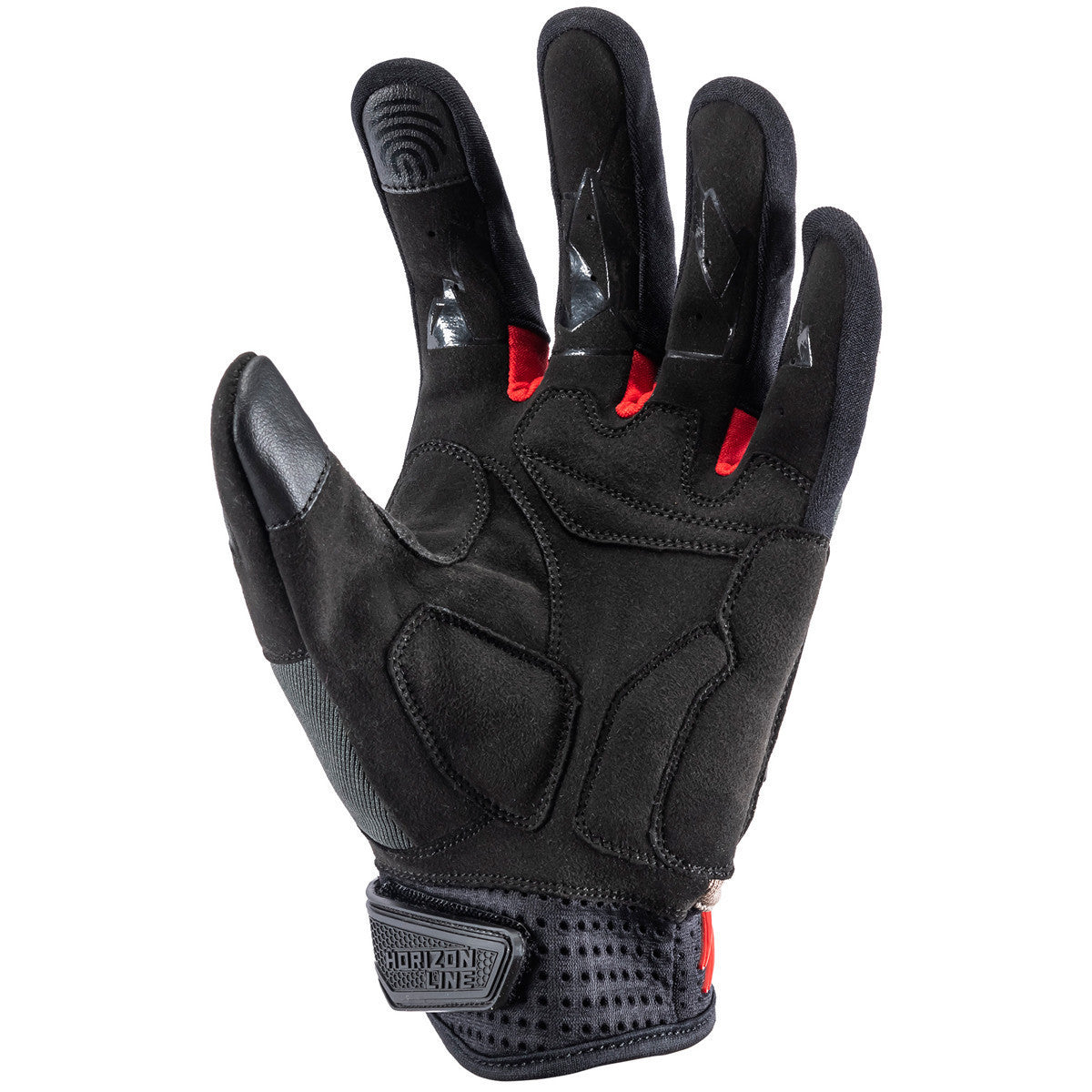 Tour Master Horizon Line Overlander Gloves - Sand Palm View