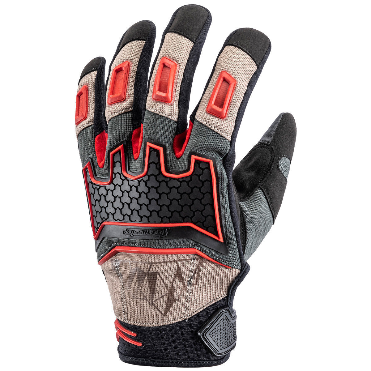 Tour Master Horizon Line Overlander Gloves - Sand