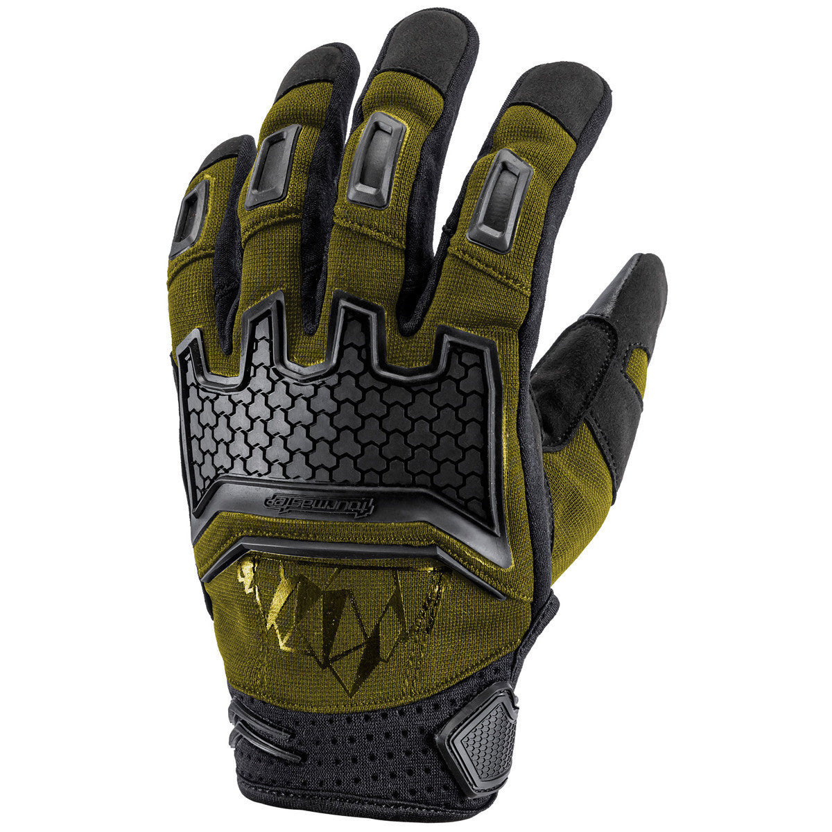 Tour Master Womens Horizon Line Overlander Gloves - Olive