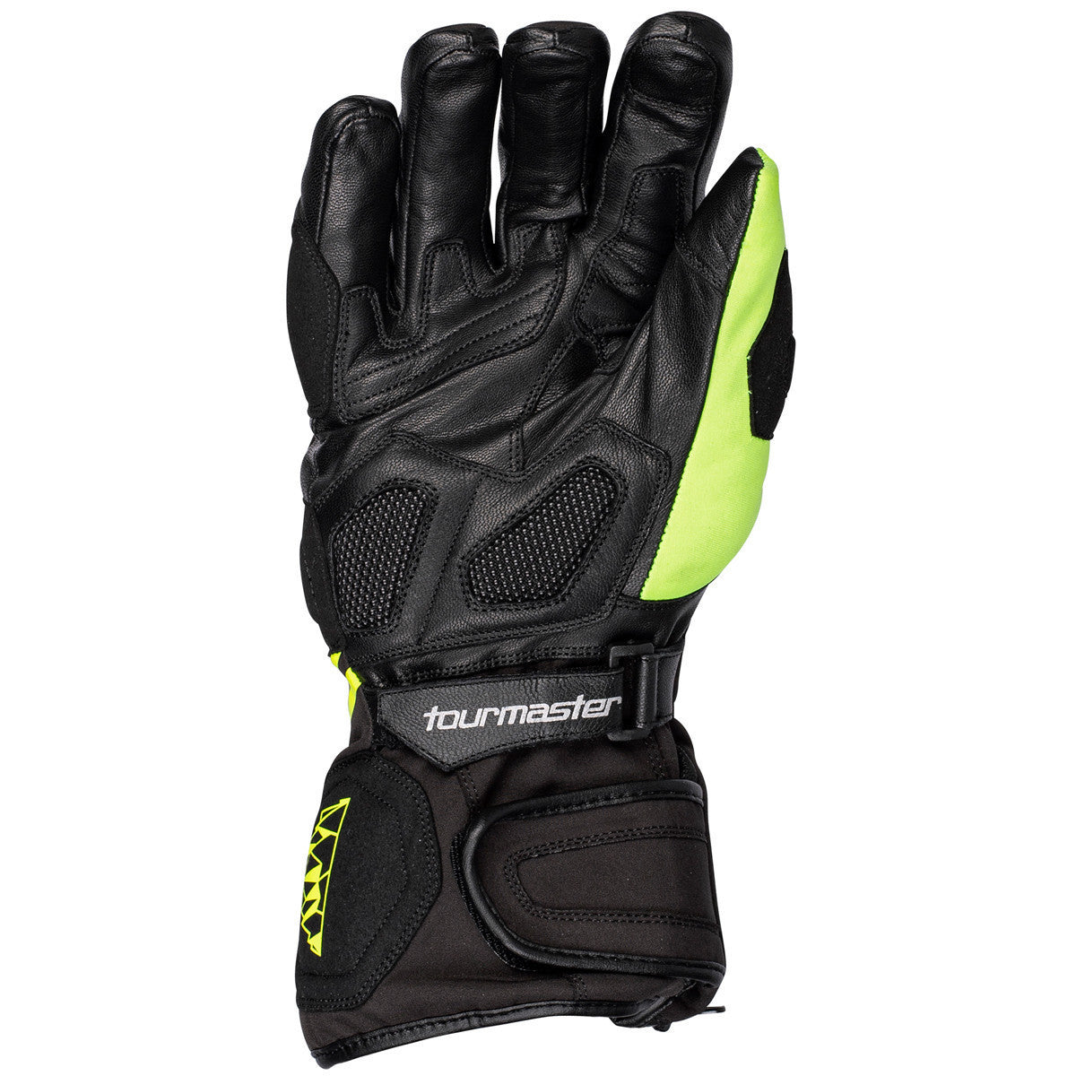 Tour Master Womens Polar-Tex WP Long Cuff Gloves - Hi-Viz