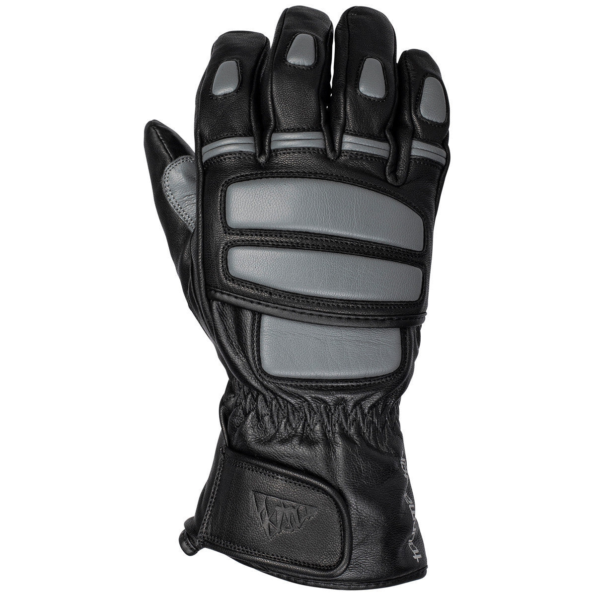 Tour Master Midweight Leather Gloves - Charcoal