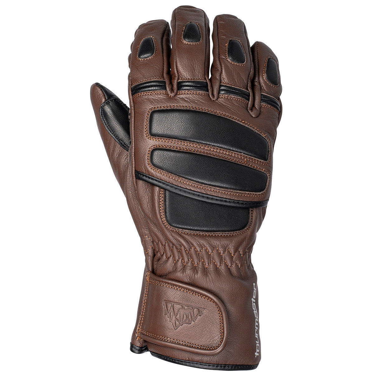 Tour Master Midweight Leather Gloves - Brown