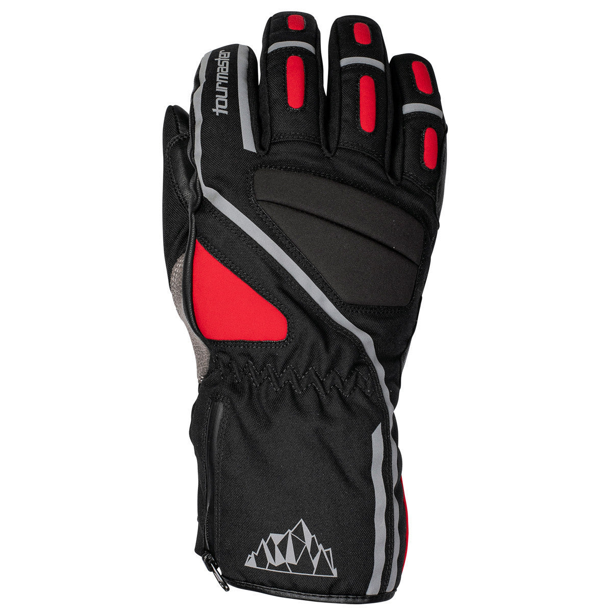 Tour Master Womens Mid-Tex Textile Gloves - Red