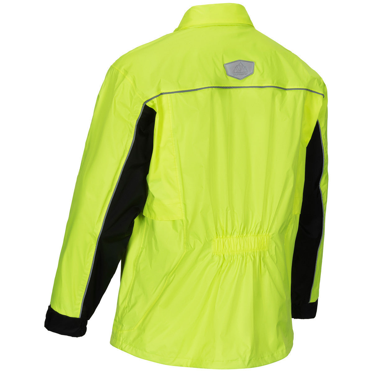 Tour Master Defender Two-Piece Rainsuit - Hi-Viz Back View