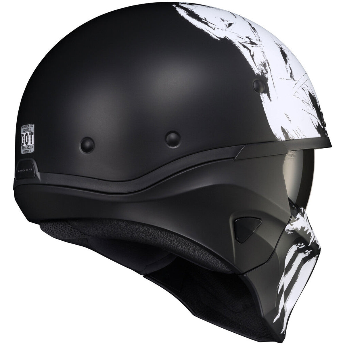 Scorpion Covert X Marauder Helmet-Rear-View